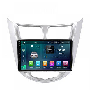 Штатна магнітола Cyclon C9 CPL GSM. 2+32GB. CARPLAY. 4G Hyundai Accent 2010-2017