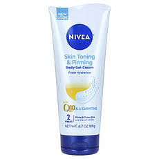 Nivea, тонізувальний і зміцнювальний гель-крем для тіла, 189 г (6,7 унції) Київ, Київ