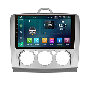 Штатна магнітола Cyclon C9 CPL GSM. 2+32GB. CARPLAY. 4G Ford Focus 2005-2011 condition