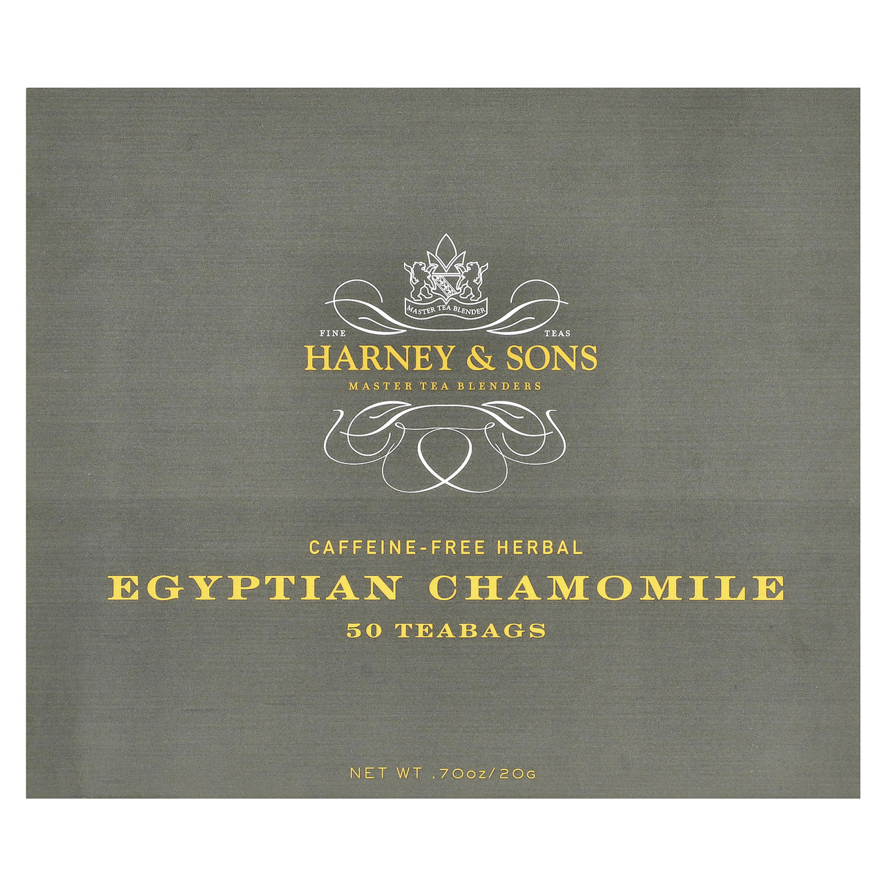 Harney & Sons, Трав'яний чай із єгипетською ромашкою, без кофеїну, 50 чайних пакетиків, 20 г (0,7 унції), Київ