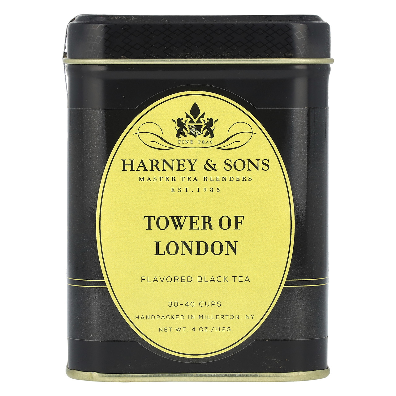 Harney & Sons, Ароматизований чорний чай, лондонський Тауер, 112 г (4 унції), Київ