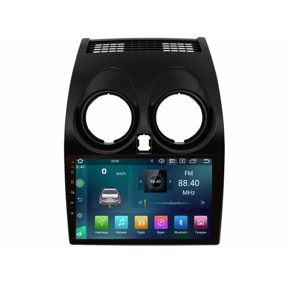 Штатна магнітола Cyclon C9 CPL GSM. 2+32GB. CARPLAY. 4G Nissan Rogue 2007-2015, фото 1