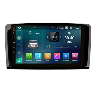 Штатна магнітола Cyclon C9 CPL GSM. 2+32GB. CARPLAY. 4G Mercedes M-Class W164 2005-2011з підсилювачем звуку D2B