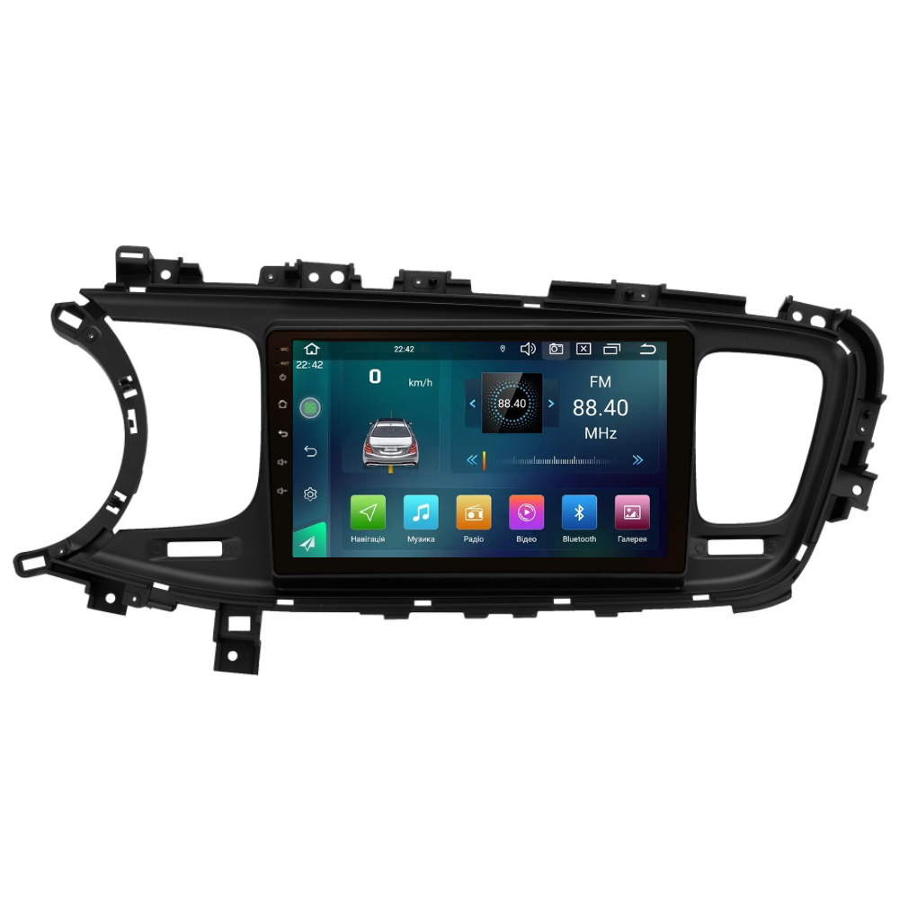 Штатна магнітола Cyclon C9 CPL GSM. 2+32GB. CARPLAY. 4G KIA Optima K5 2013-2015, фото 1