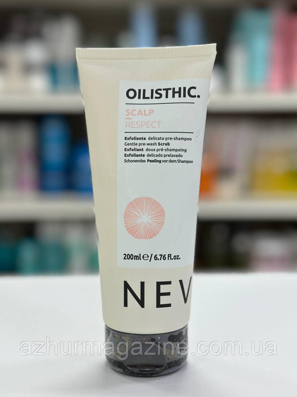 Очищаючий скраб для шкіри голови Nevitaly Gentle Pre Wash Scrub 200 мл