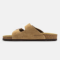 Сандалії Birkenstock Arizona Beige / Біркеншток Арізона Бежеві, фото 4