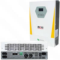 Інвертор гібридний ProFix 24 V, 3KW (макс.6KW) із сонячним контролером MPPT 60A