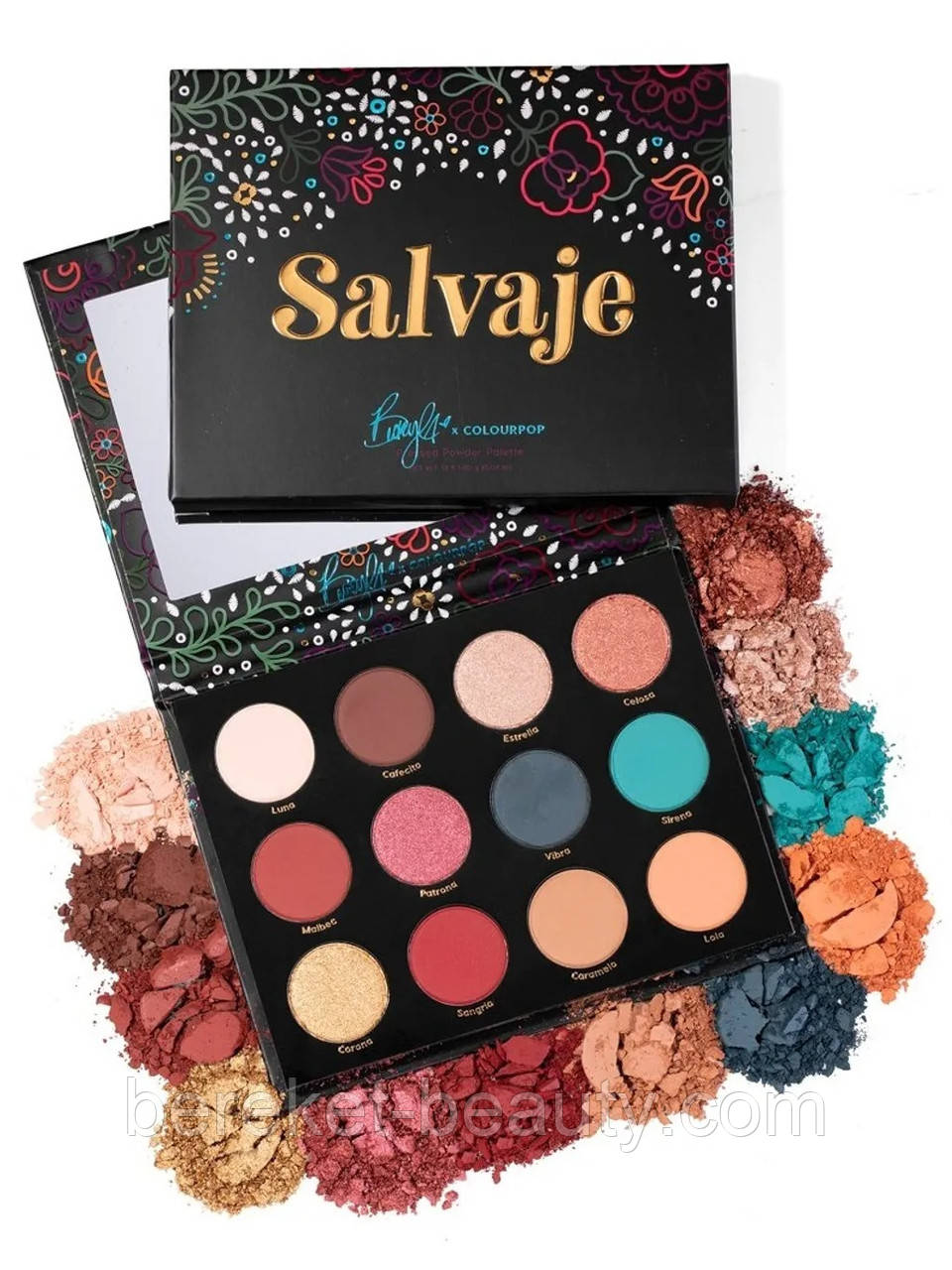 Палетка тіней Colourpop Salvaje