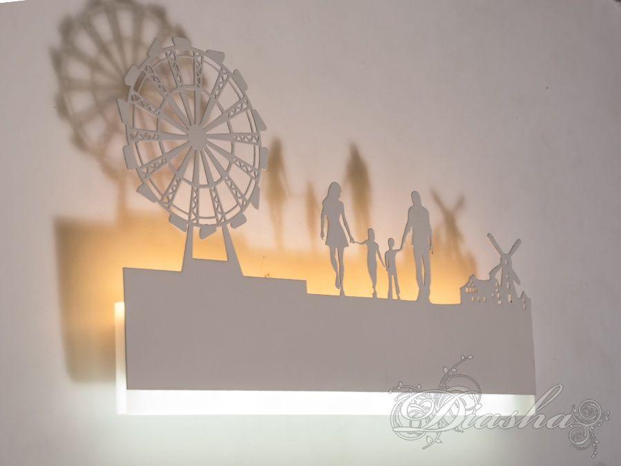 Світлодіодний світильник 11 W 9288-5WH, фото 1