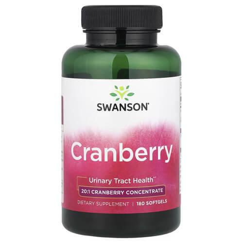 Swanson Cranberry 20:1 Concentrate 180 капсул