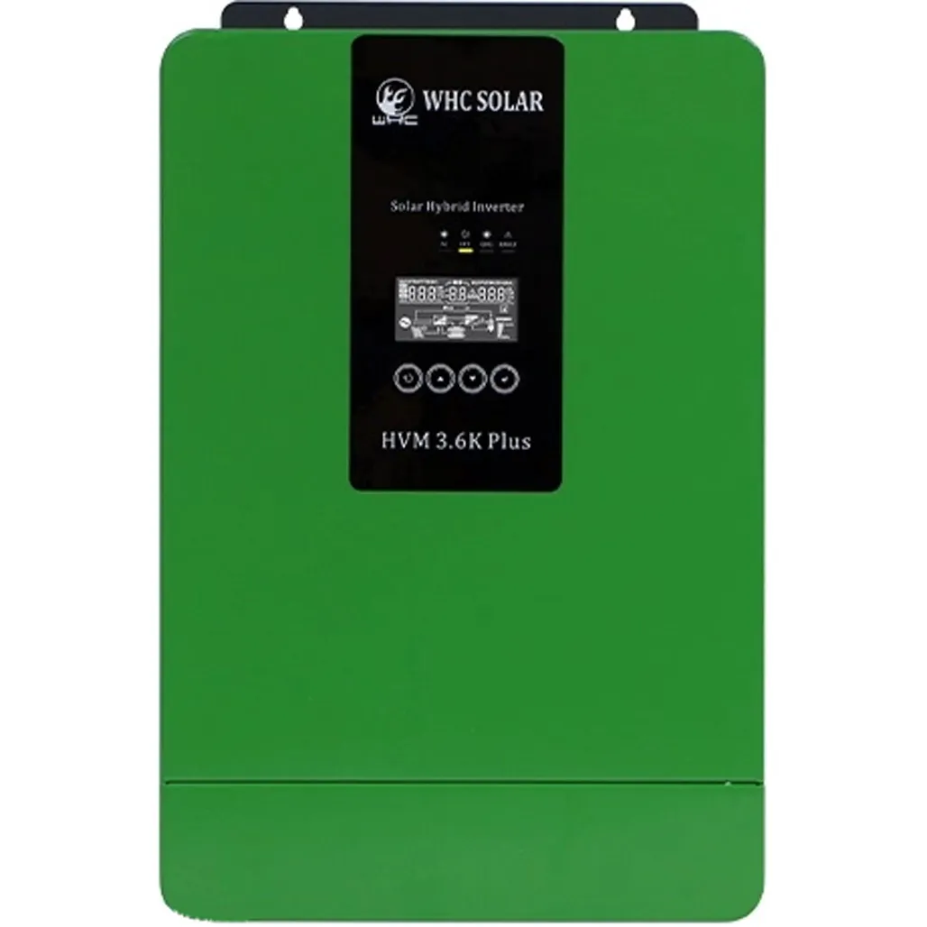 Гібридний інвертор WHC SOLAR HVM-3.6KW PLUS 3600W 24V MPPT