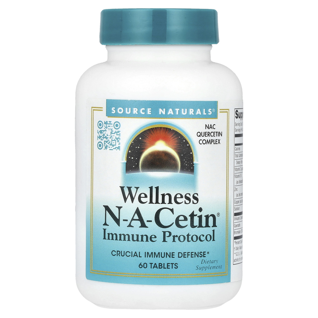 Source Naturals, Wellness NA-Cetin®, 60 таблеток, Київ, фото 1