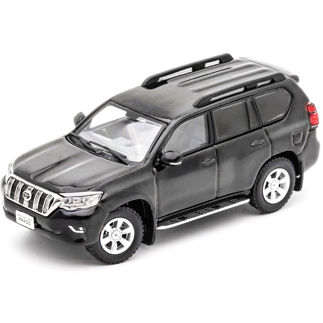 Машинка металева Toyota Prado Тойота Прадо чорна 1:40 відкр двері 5*12*5см (KM6189D), фото 1