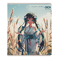 Зошит учнівський загальний Anime, 48 аркушів, лінія, рідна мова, KIDS LINE