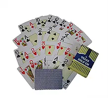 Карти гральні покерні пластикові Duke Texas Hold'em 54 аркуші 88х68 мм (DN30766BL)