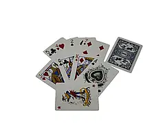 Карти гральні з пластиковим покриттям Duke 54 аркуші 87х62 мм (DN19172BL)