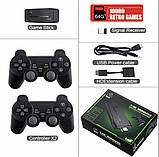 Приставка для ігор M8 Data Frog Y3 Lite Game Stick 4K HDMI + 2 бездротові геймпада (64 ГБ), фото 7