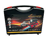 Компресор + пусковий зарядний для авто 12 в із функцією Power bank з РК-індикатором заряду, фото 7