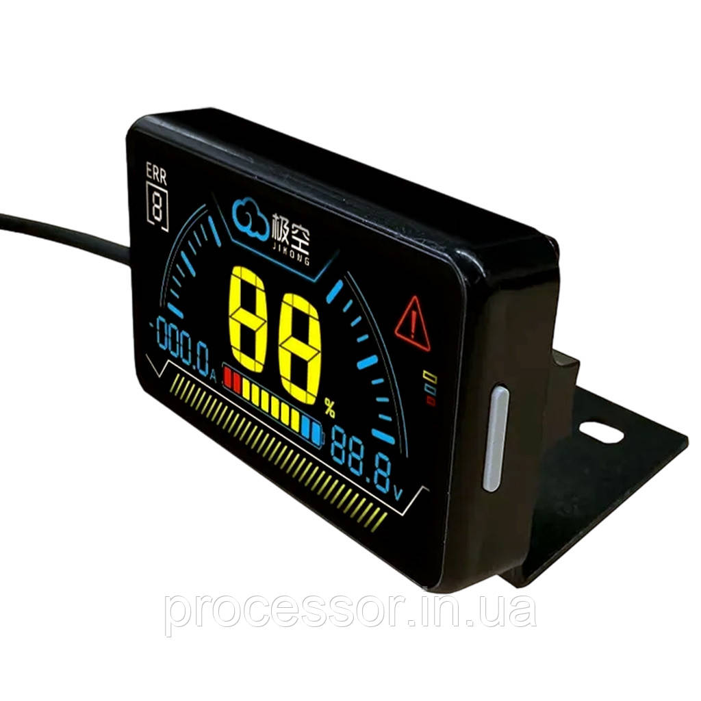 Кольоровий накладний екран із кнопкою активації JiKong JK BMS LCD 2.0 РК дисплей, фото 1