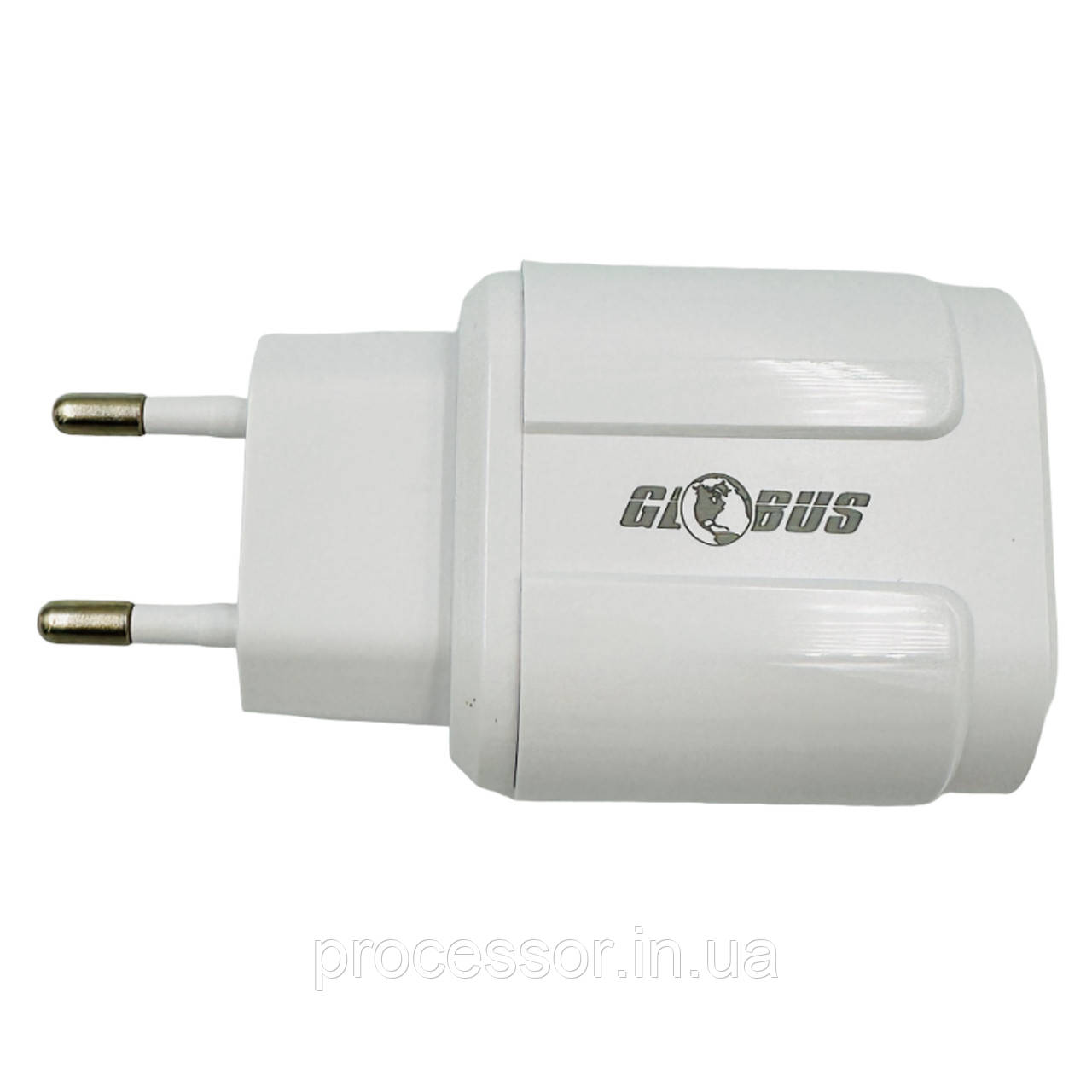 Швидке мережеве заряджання Globus 20w 2 виходи USB/Type-C мережевий зарядний пристрій