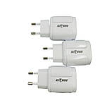 Швидке мережеве заряджання Globus 20w 2 виходи USB/Type-C мережевий зарядний пристрій, фото 6
