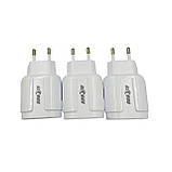 Швидке мережеве заряджання Globus 20w 2 виходи USB/Type-C мережевий зарядний пристрій, фото 7