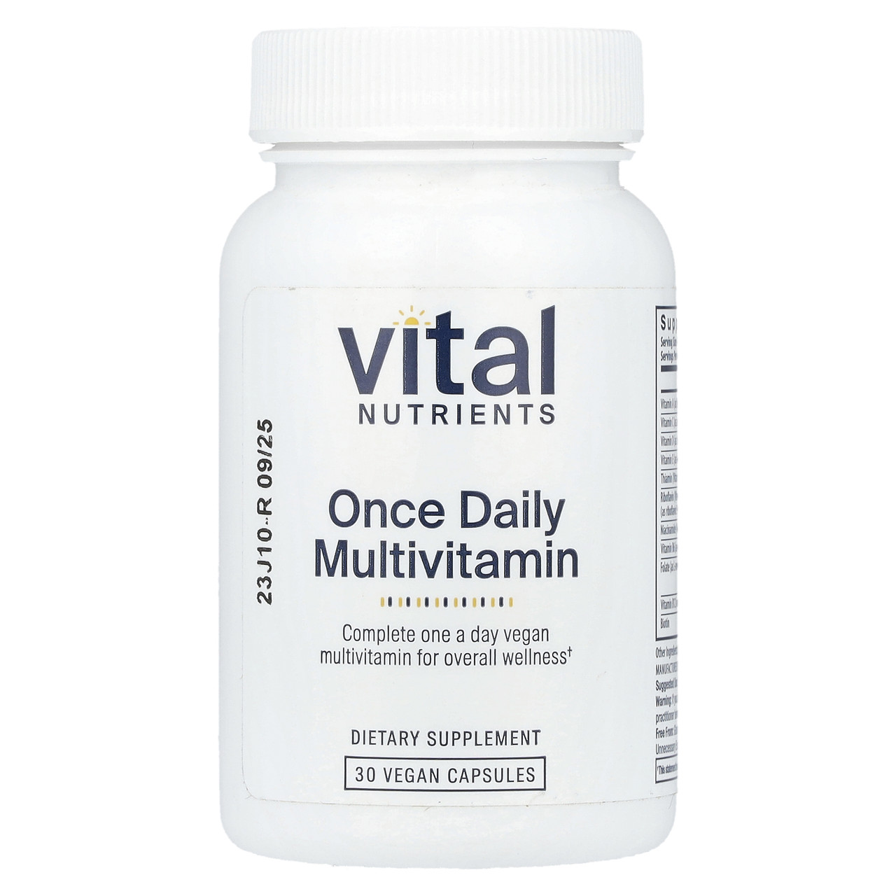Vital Nutrients, мультивітаміни для приймання один раз на день, 30 веганських капсул, Київ