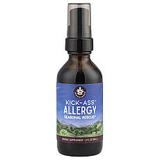 WishGarden Herbs, Kick-Ass Allergy, сезонний засіб проти алергії!, 59 мл (2 рідк. Унції), Київ