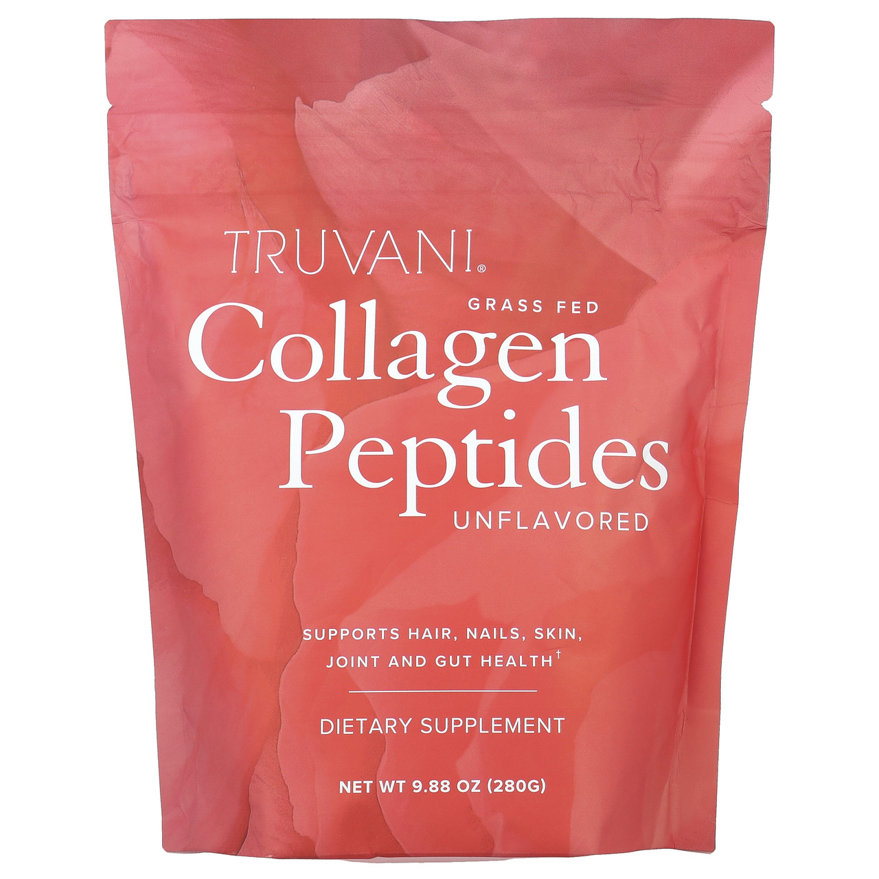 Truvani, Пептиди колагену від трав'яного відкорму, без добавок, 280 г (9,88 унції), Київ, фото 1