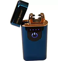 Запальничка Silver Match SM ICON ALLSAINT TOUCH DBLARC IGNIT Синій (40674270BLU)
