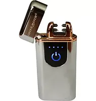 Запальничка Silver Match SM ICON ALLSAINT TOUCH DBLARC IGNIT Сріблястий (40674270SL)