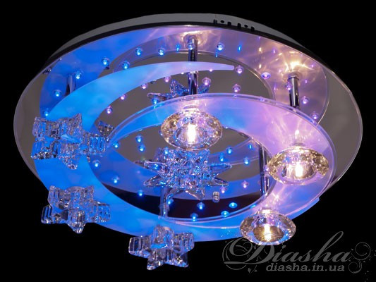 Галогенова люстра з додатковою підсвіткою GL-M723-7