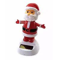 Дід Мороз мороз, що танцює, на сонячній батареї (DN32827)