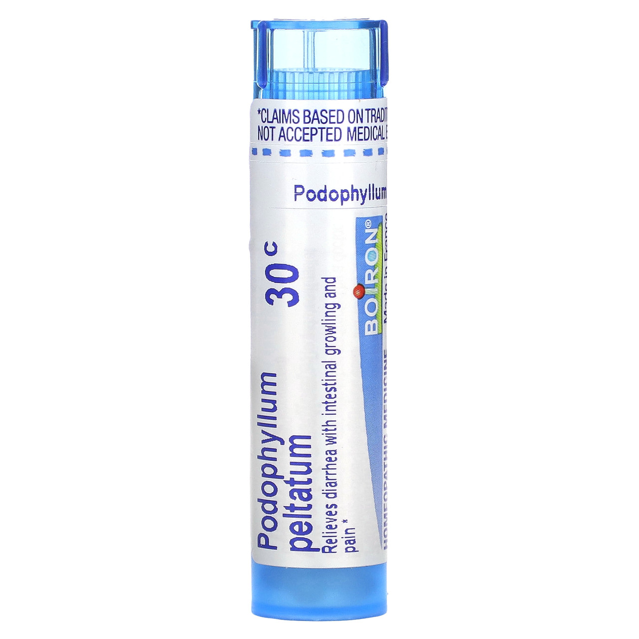 Boiron, Podophyllum peltatum, 30C, прибл. 80 гранул, Київ, фото 1