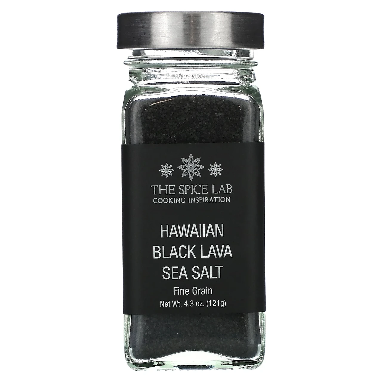 The Spice Lab, Гавайська морська сіль з чорної лави, дрібне зерно, 121 г (4,3 унції) SLA-00094, Київ