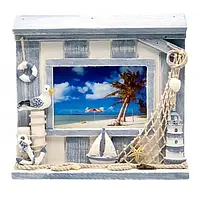 Фоторамка Морська для світлини розміром Delizia 12,5х8 см (DN24391)