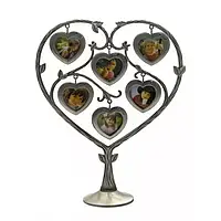 Фоторамка Серце на 6 фотографій розміром Delizia 3,5 х 3,5 см (DN25250)