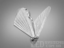 Вишуканий настінний LED світильник "Метелик" у стилі Loft, 7 W B8022A-HR-LS