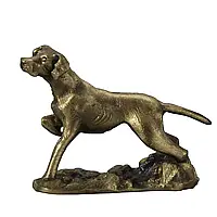 Бронзова статуетка собаки-пейстера Virtus Greyhound No Base (1809vi)