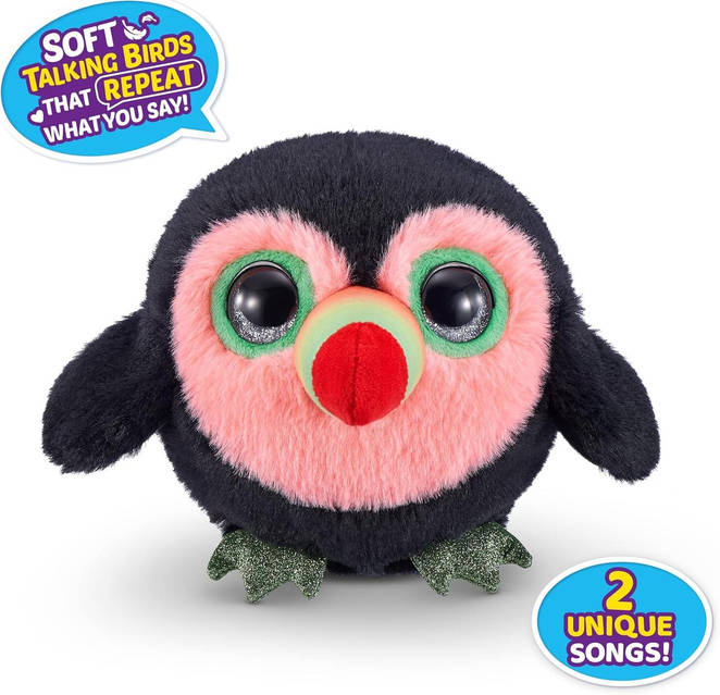 Интерактивная игрушка Pets Alive Тукан от ZURU Гигантское яйцо