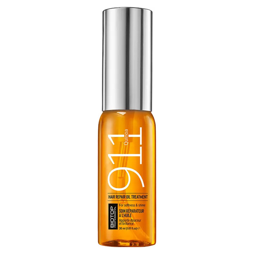 Олія з протеїнами кіноа та вітаміном Е для волосся BIOTOP 911 Quinoa Hair Repair Oil Professional 30мл