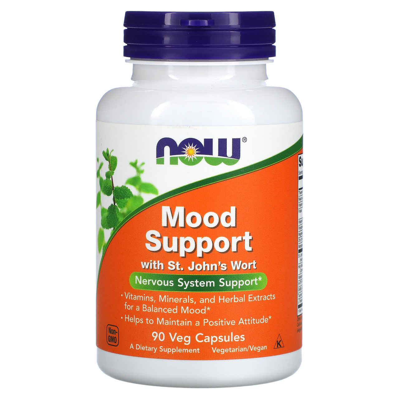 NOW Foods, Mood Support со зверобоем, 90 рослинних капсул Київ, Київ