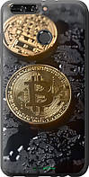 Чехол на Huawei Honor V9 / Honor 8 Pro Вулканический Bitcoin "6092u-1246-10746"