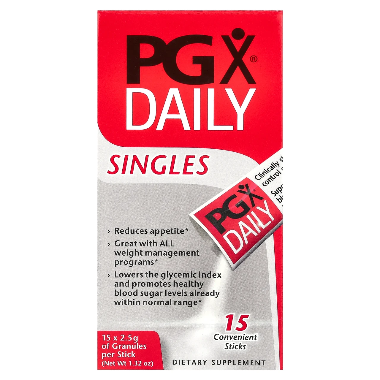 Natural Factors, PGX Daily, одиночні, 15 стіків, 2,5 г на 1 стіку, Київ