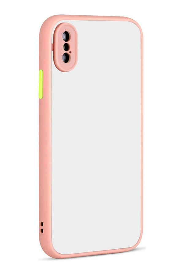 Чохол для iPhone XS/X — Goospery Matte Case, Rose (Камера закрита)