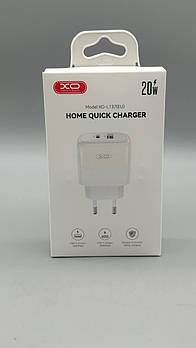 СЗУ XO. L137 PD20W/QC18W (1USB-A+1USB-C) (210)