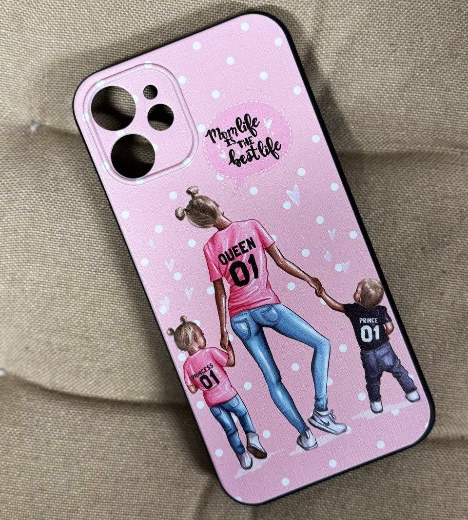 Чохол силіконовий XIX для iPhone 12 mini (5.4"), Mom Life