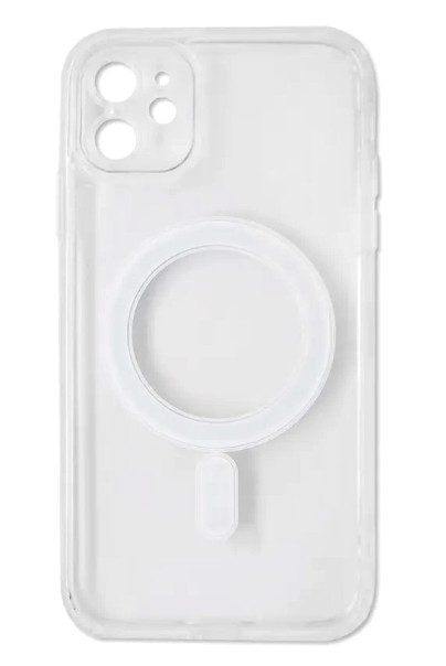 Чехол для iPhone 12 mini - Clear Case Magnetic MagSafe, Transparent