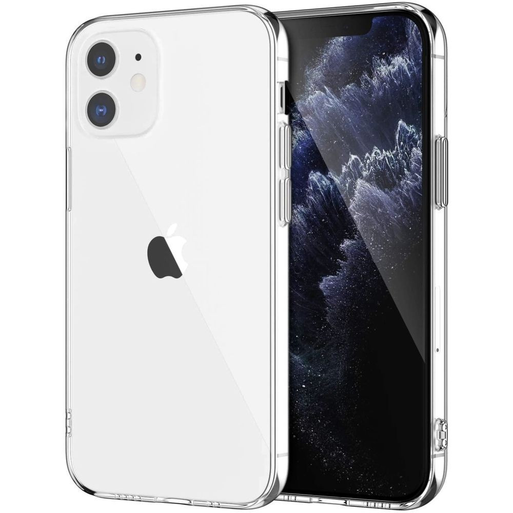 Силіконовий чохол для iPhone 12 mini, 2 mm, Прозорий