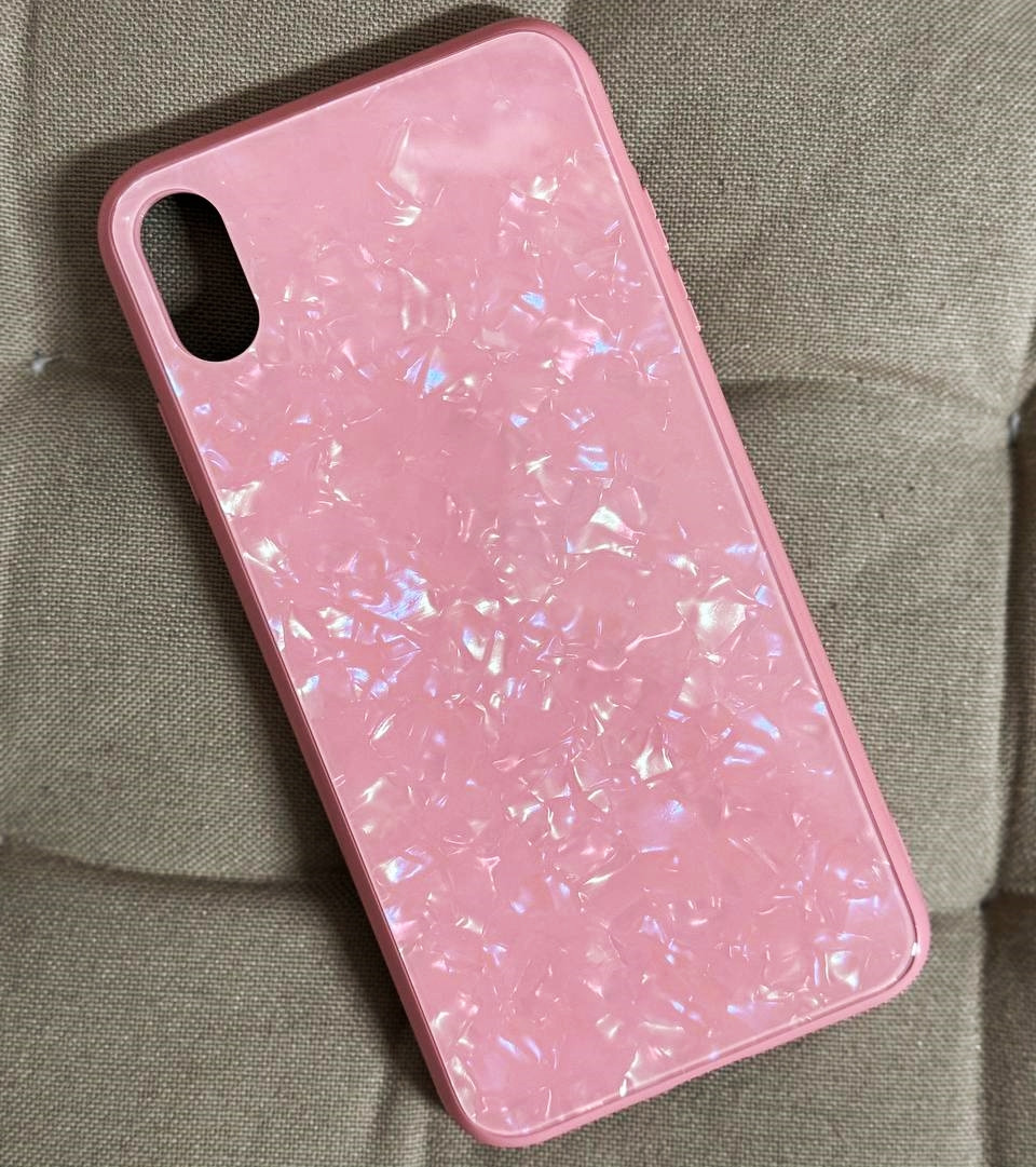 Чохол для iPhone XS Max — Marble Мармур, Рожевий (Full Case)